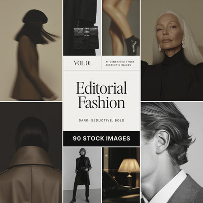 Dark & Moody Fashion Editorial