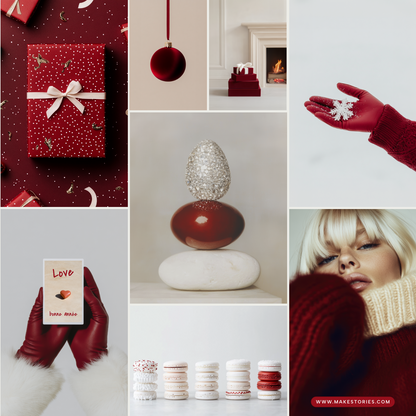 Holiday Stories - Refined Feminine Christmas Content Aesthetic