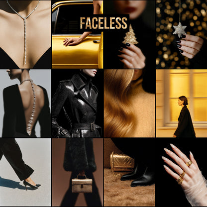 Black & Gold Luxury Holiday Aesthetic
