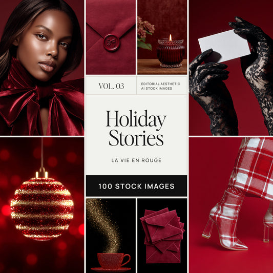 Holiday Stories - Refined Red Aesthetic