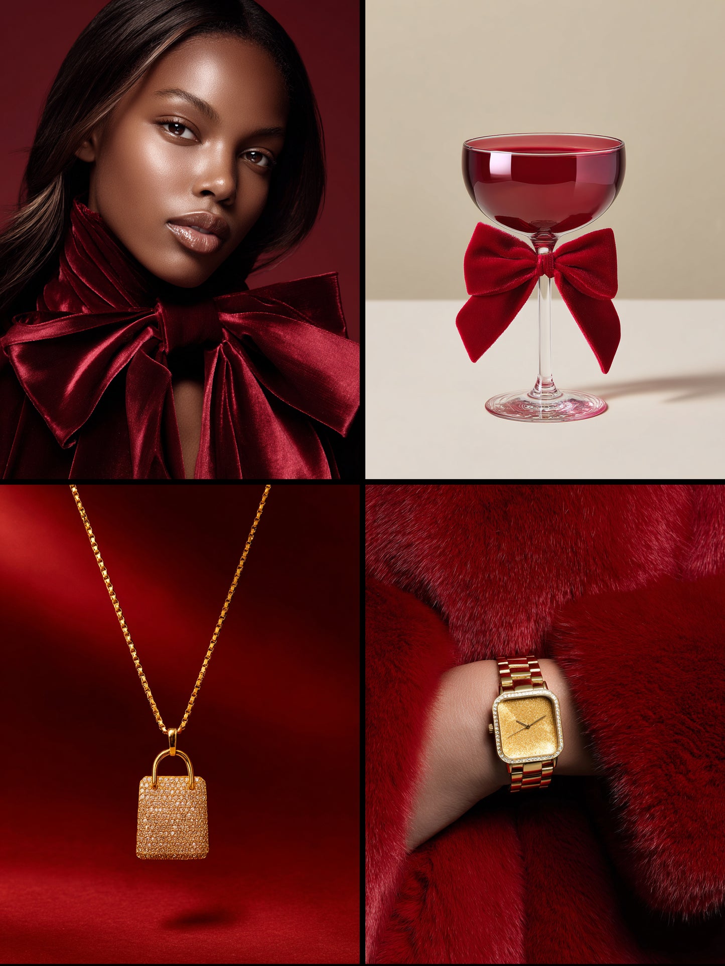 Holiday Stories - Refined Red Aesthetic