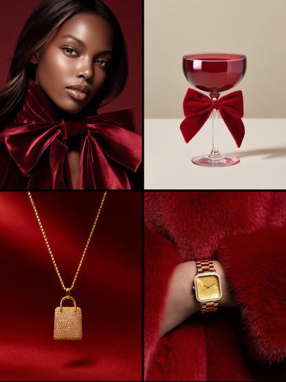 Holiday Stories - Refined Red Aesthetic