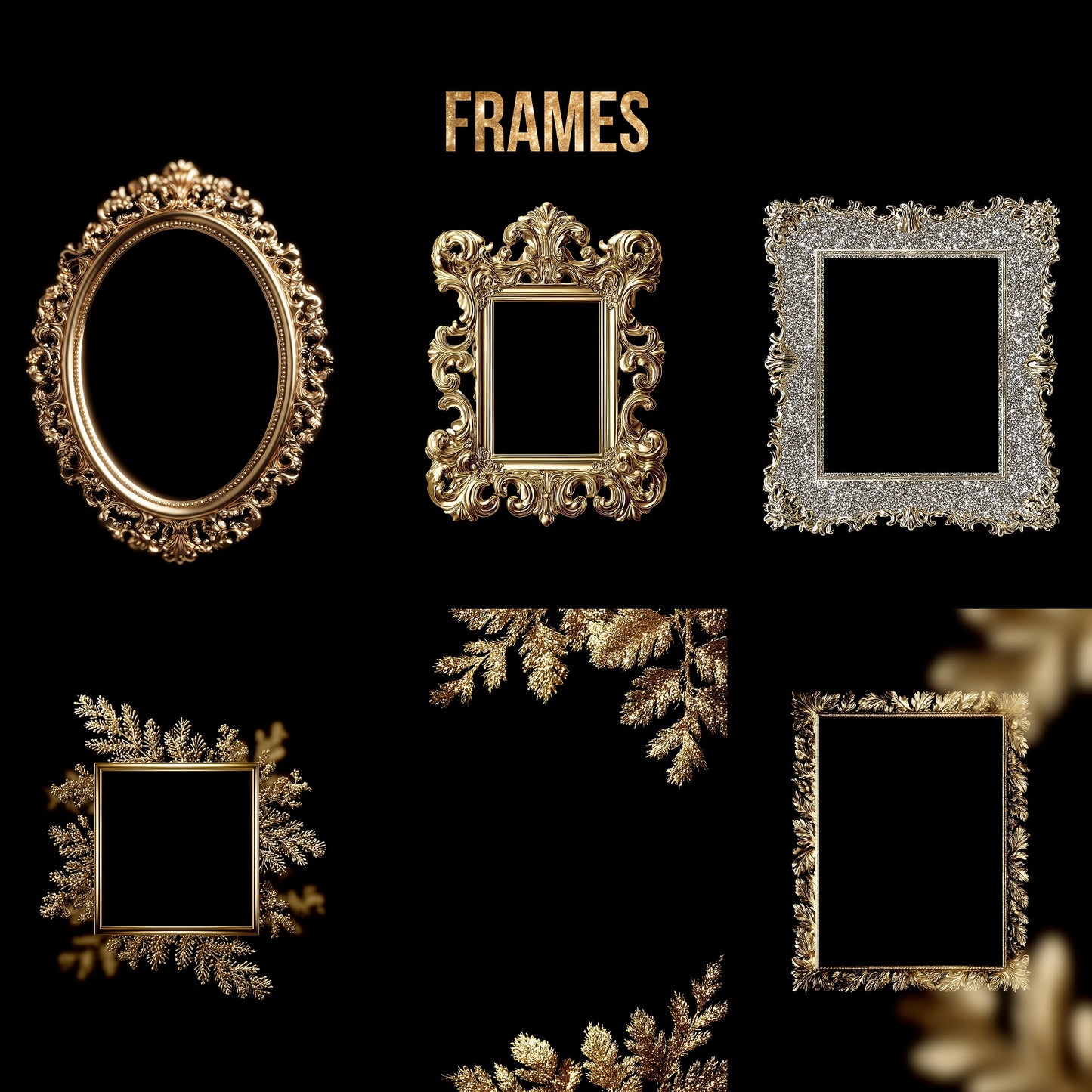 Black & Gold Luxury Holiday Aesthetic