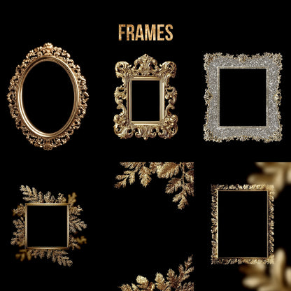 Black & Gold Luxury Holiday Aesthetic