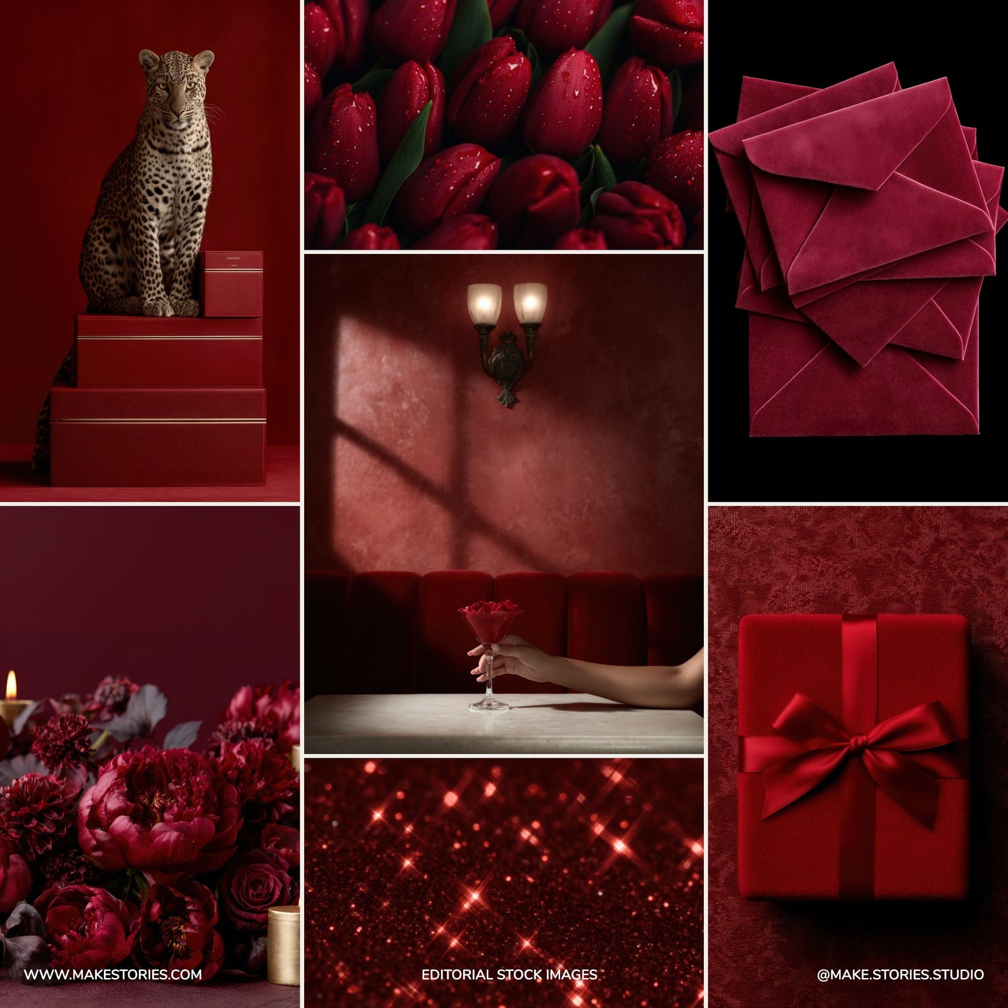 Holiday Stories - Refined Red Aesthetic