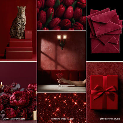 Holiday Stories - Refined Red Aesthetic