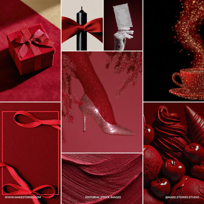 Holiday Stories - Refined Red Aesthetic