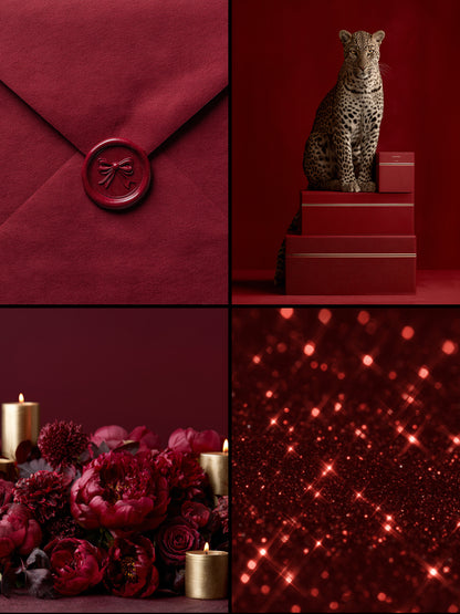 Holiday Stories - Refined Red Aesthetic