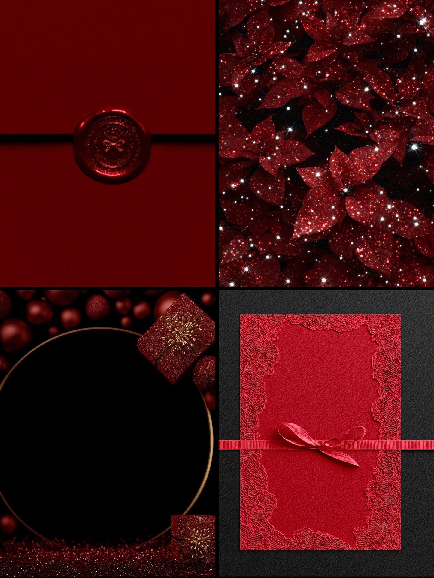 Holiday Stories - Refined Red Aesthetic
