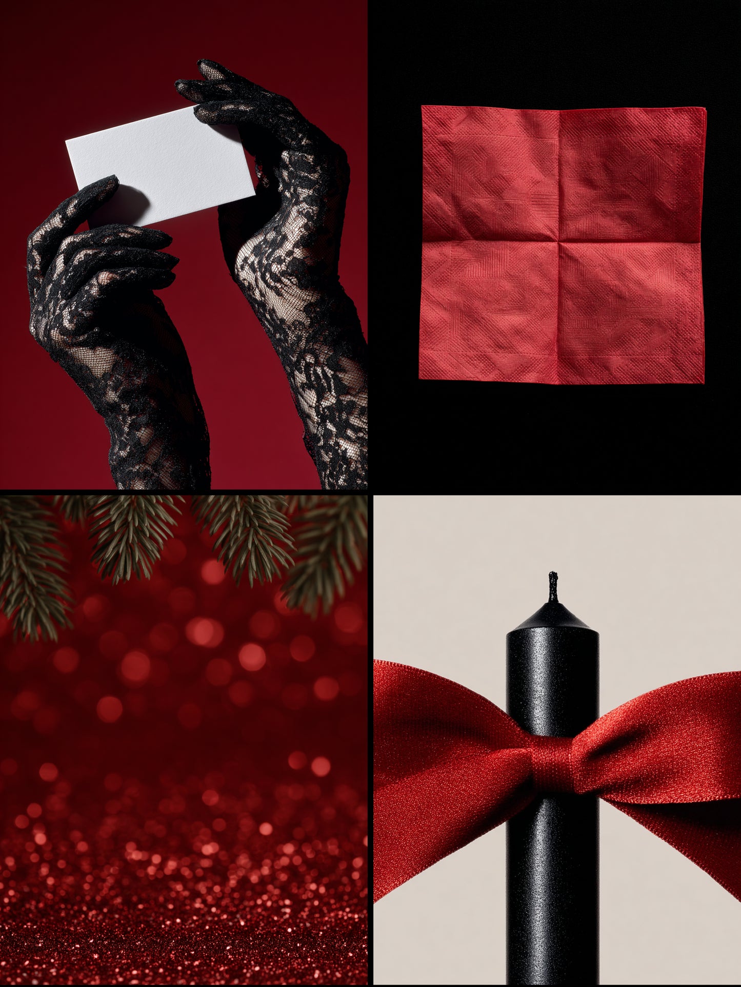 Holiday Stories - Refined Red Aesthetic
