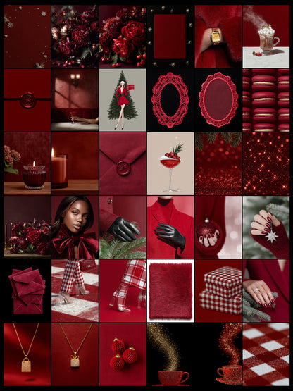 Holiday Stories - Refined Red Aesthetic